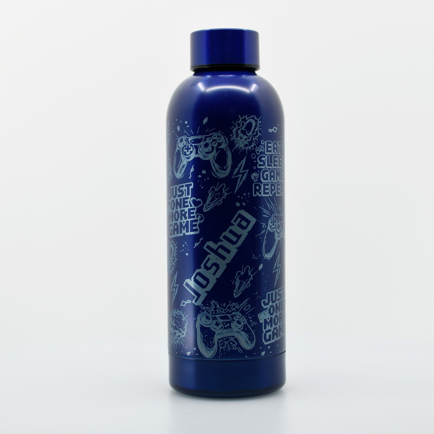 Trinkflasche Isolierflasche Gamer blau 5