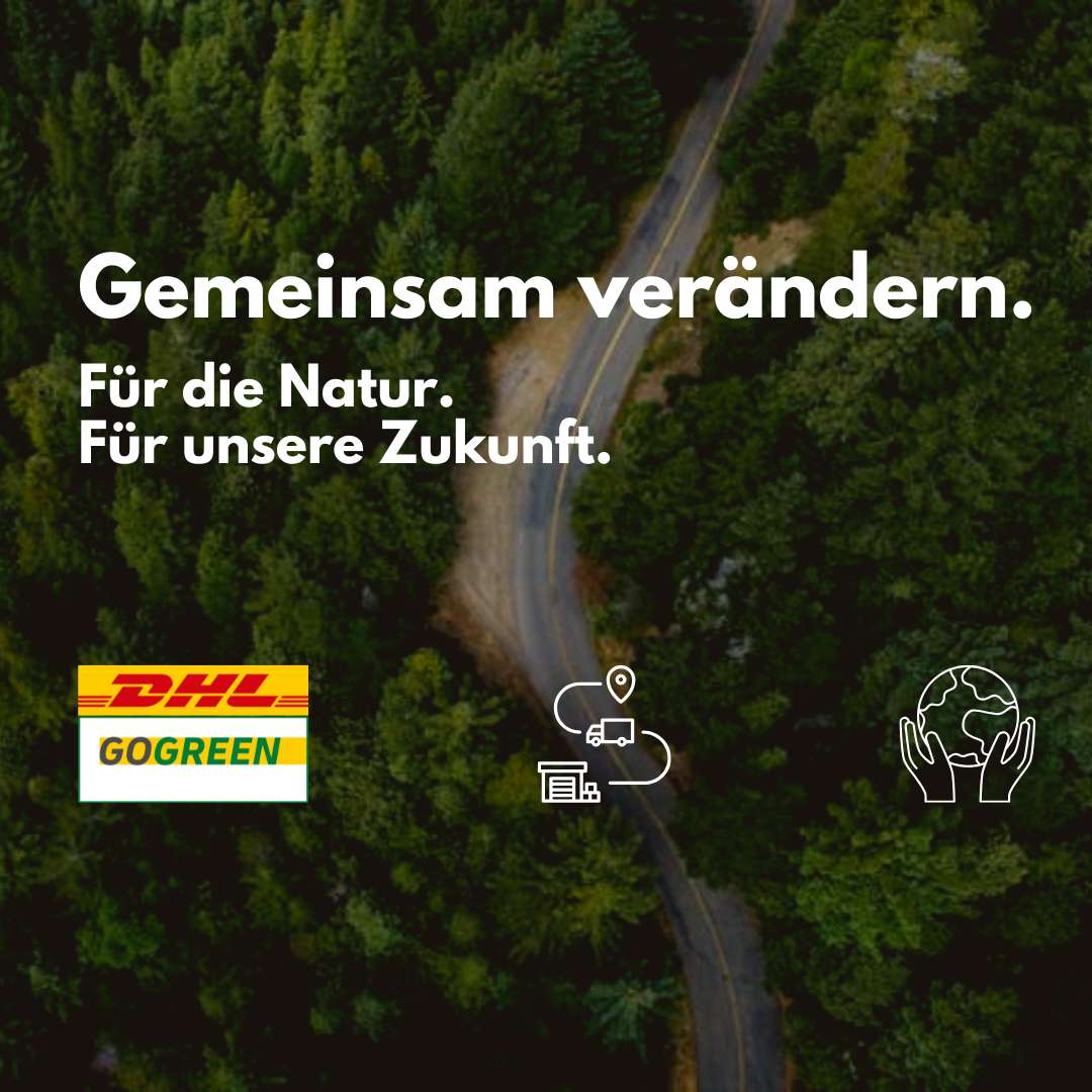 Klimaneutraler Versand mit DHL Go Green