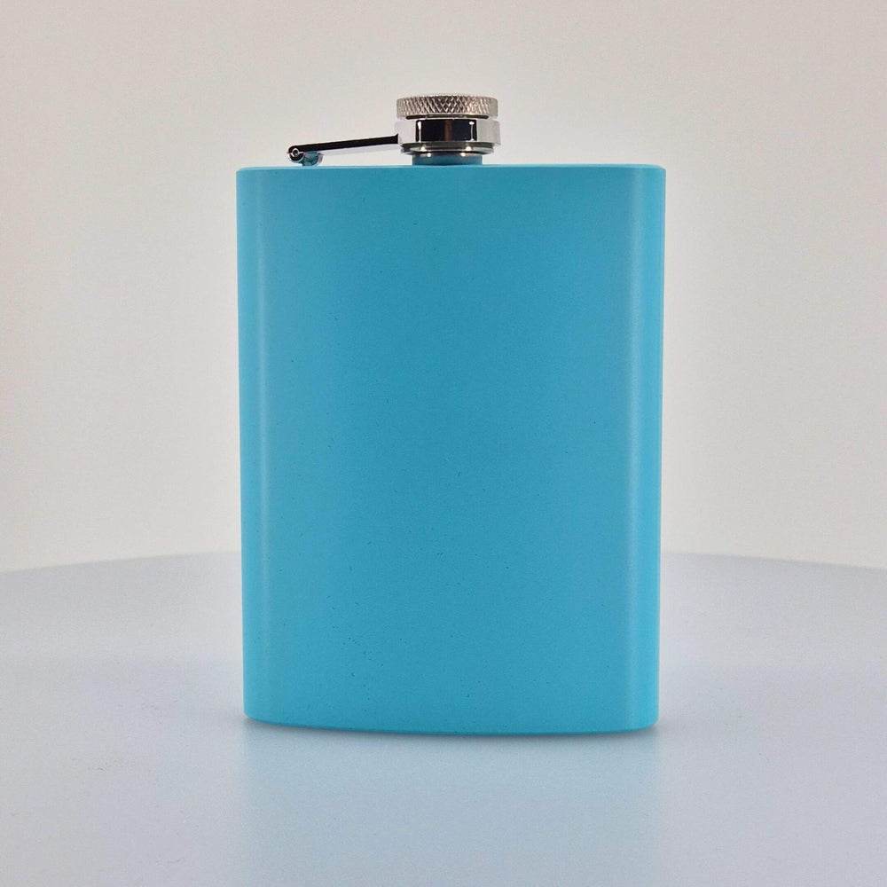 
                  
                    Personalisierbarer Flachmann in der Farbe türkis
                  
                